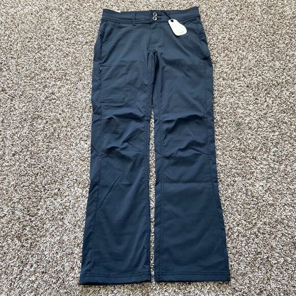 Prana Halle Pant Women's 6 Regular Stormy Night Low Rise Standard Fit Boot Cut - Picture 5 of 12